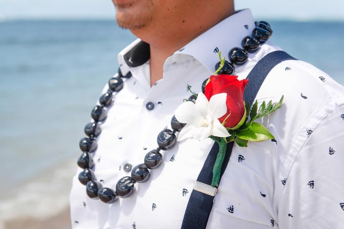 Hawaii-Boutonniere