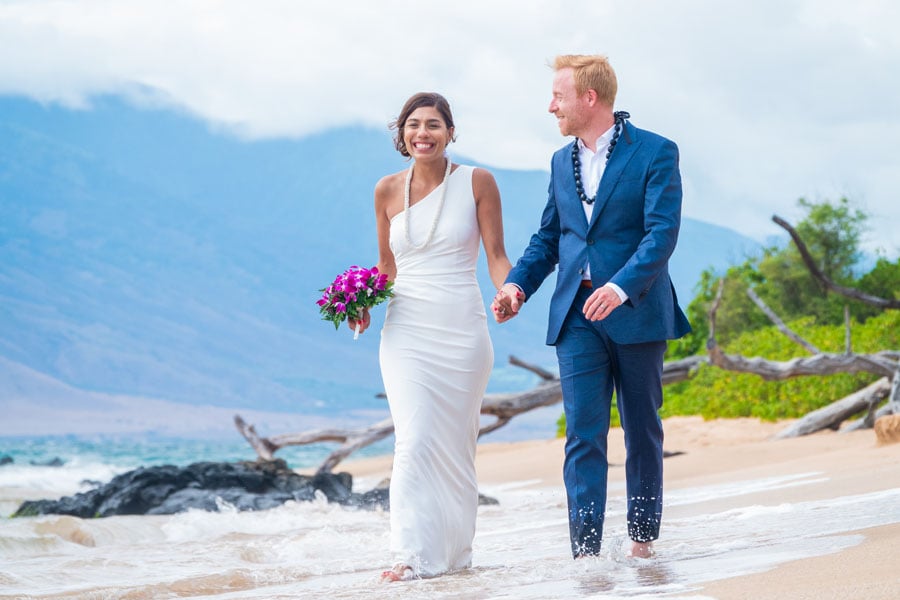 Maui Wedding at Mokapu Beach 1