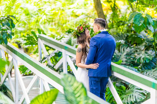 Nalo Gardens Hawaii Wedding 10
