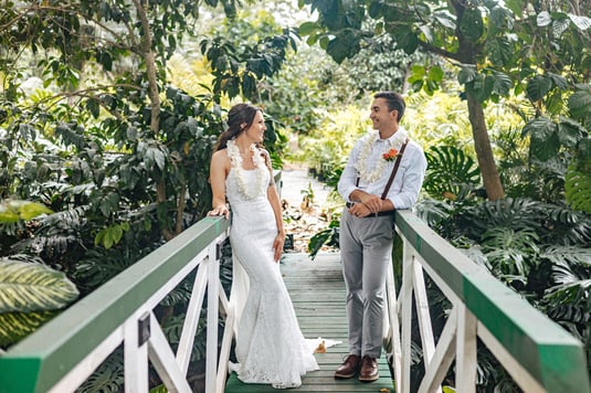 Nalo Gardens Hawaii Wedding 19