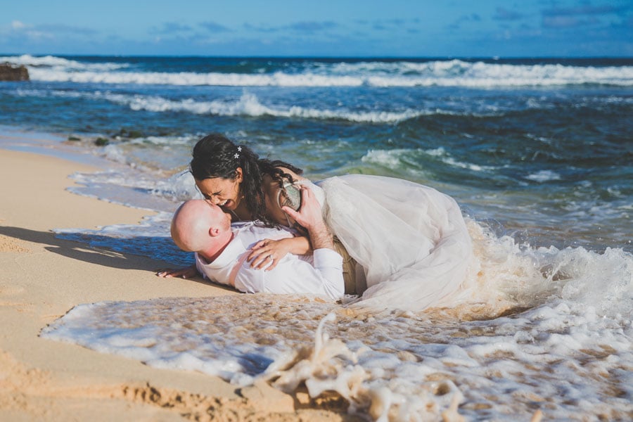Sandy-Beach-Hawaii-Wedding-Couple-271