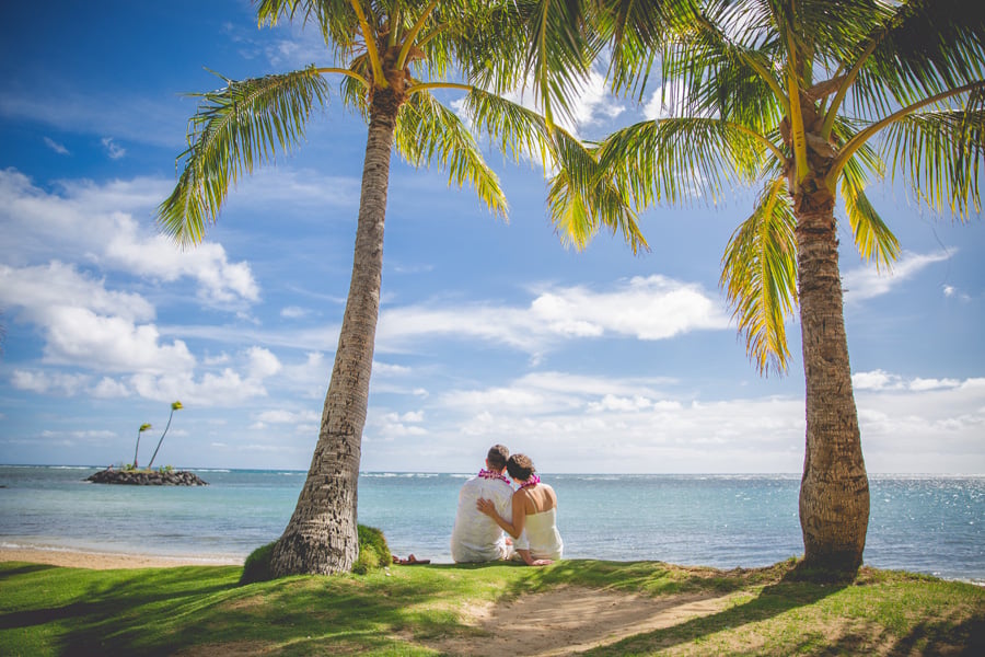 Waialae Beach Hawaii Wedding 26
