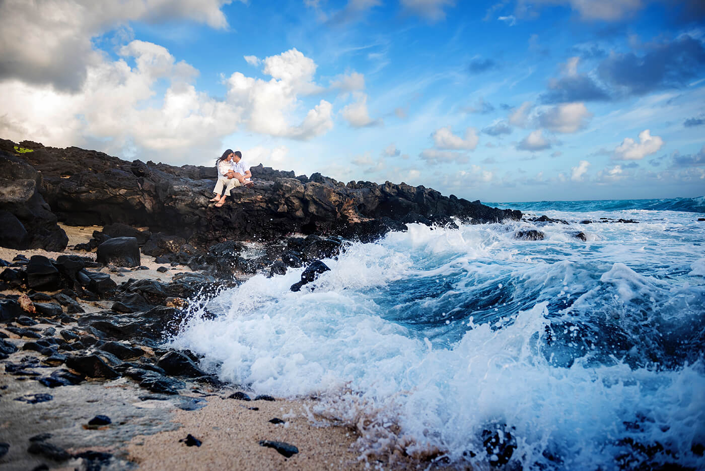 Hawaii wedding on a beach on Oahu